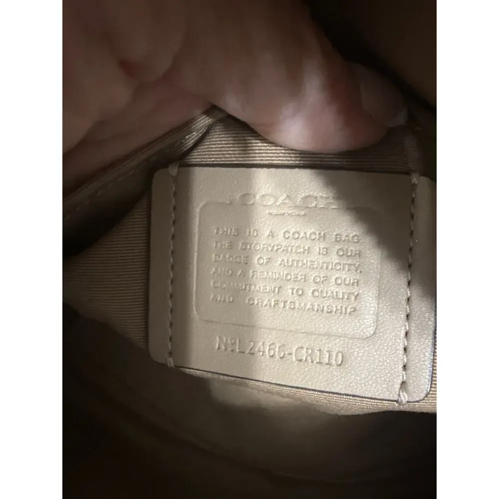Coach Mini Jamie Camera Crossbody - Mini Skinny ID Case Chalk Classic Minimalist
